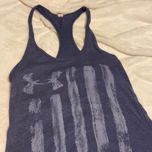 Under armour American flag tank